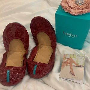 New Ruby Red Tieks